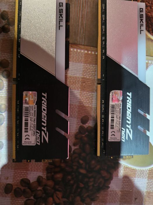 G.SKILL Trident Z Neo 32GB  (2x16GB) DDR4 3600MHz F4-3600C16D-32GTZNC