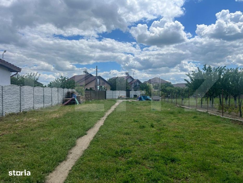 Teren intravilan, 1231 mp, dubla deschidere, zona Preajba