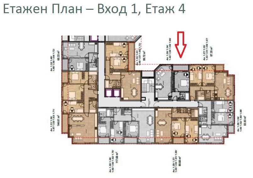 Продава се Двустаен апартамент в София, Младост 4 - 89 кв.м за 1800 €/кв.м - Снимка #4