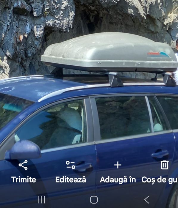 Vând cutii si bare portbagaj