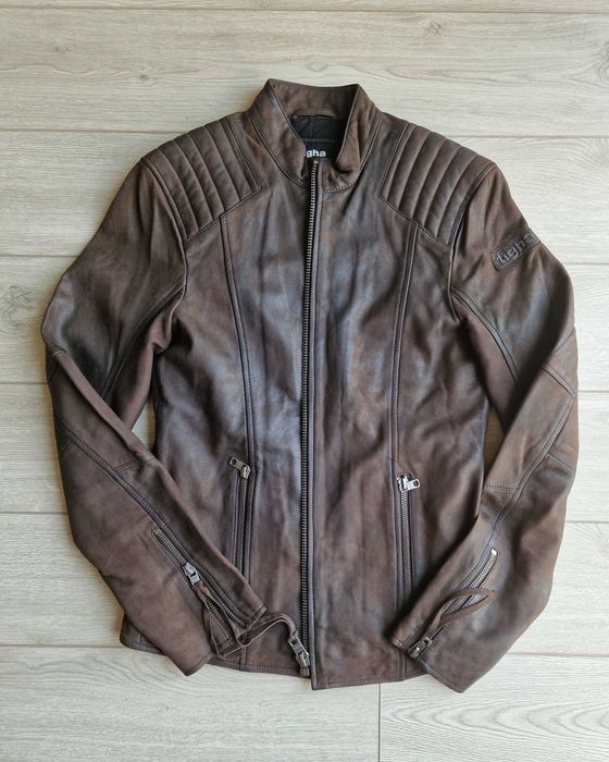 Geaca piele naturala