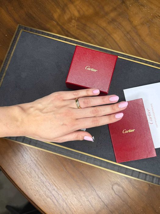 NEW Кольцо Cartier Trinity small model