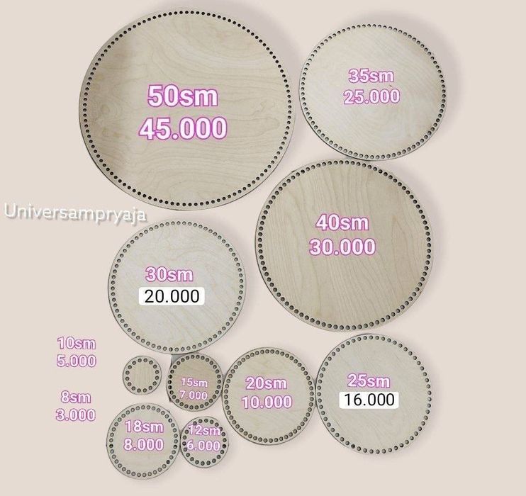 Faner korzinka to’qish uchun