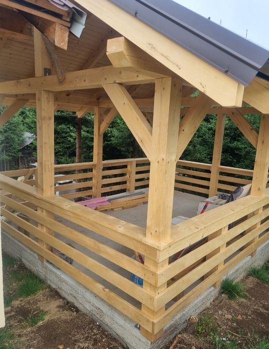 Acoperișuri,foișoare din lemn (terase și pergole )