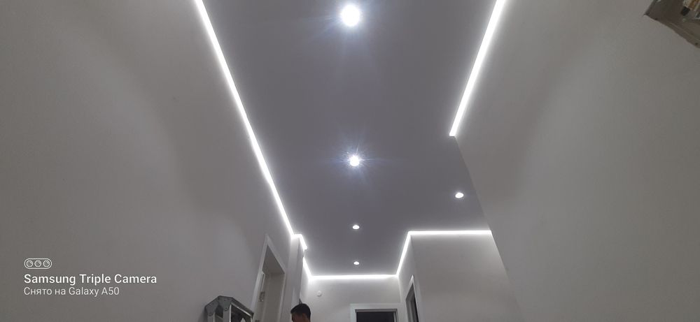 Натяжные потолки