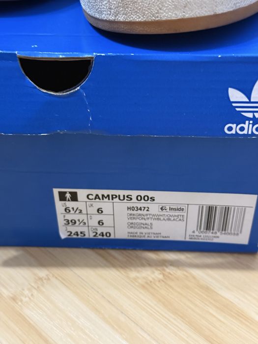 Adidas Campus Blue FullBox 43 1/3