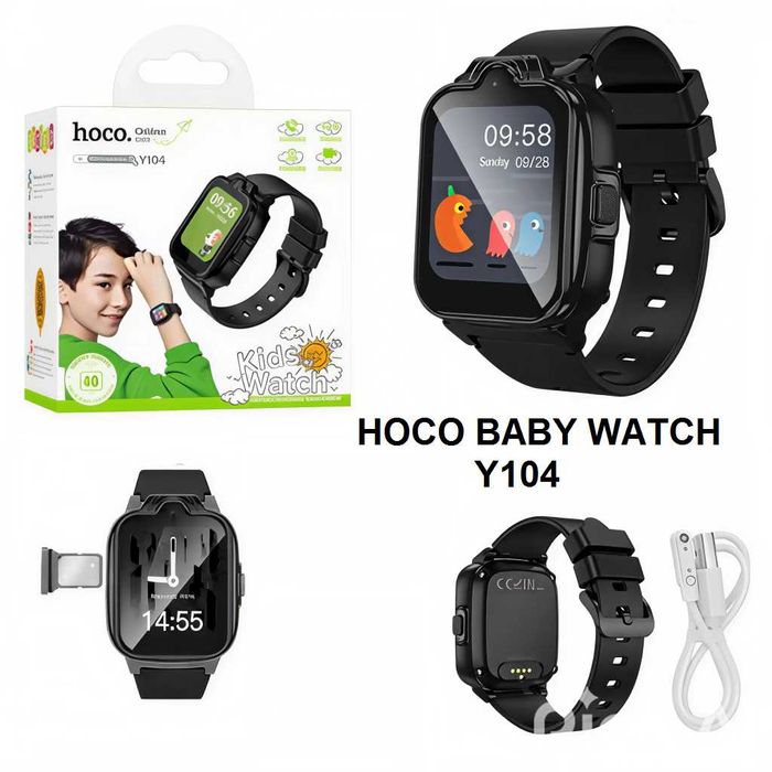Детские смарт-часы Hoco Y104 4G. Есть доставка