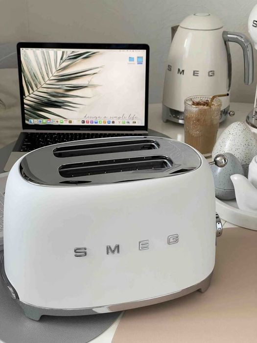 Тостер SMEG Белый +доставка