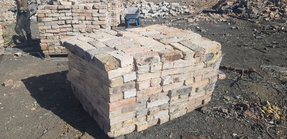 Кирпич красный Б/У