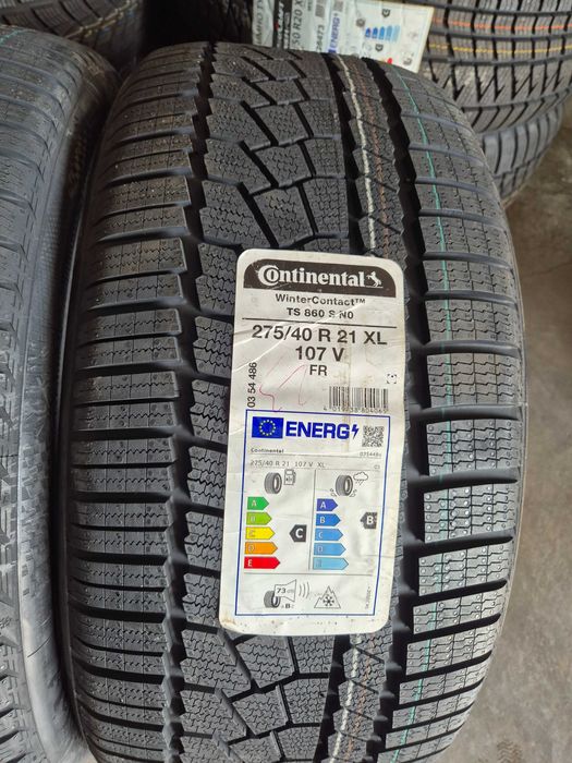 2 Anvelope M+S IARNA - 275/40/21 107V XL FR - Continental Winter Contact TS860S N0 * OEM Porsche - NOU - DOT 4823 !
