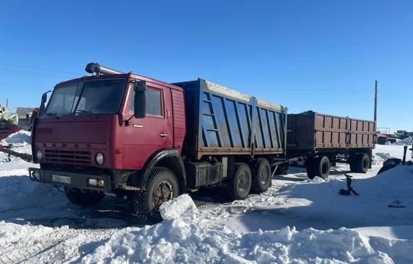 Продам камаз с прицепом.