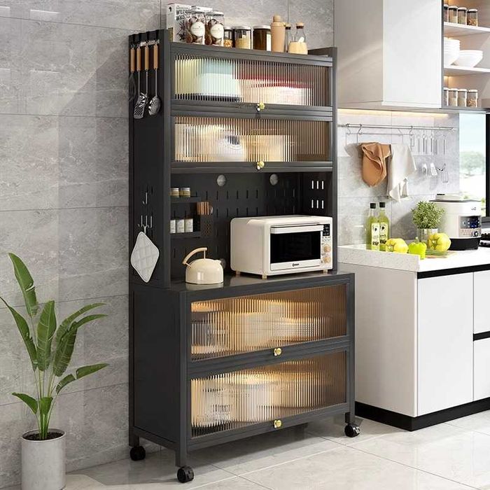 Ko‘p bo‘limli zamonaviy bufet | Многофункциональный современный шкаф