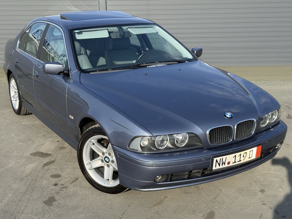 BMW Seria 5 E39 525 d 163 CP Automat Exclusiv Xenon Piele Trapa Jante