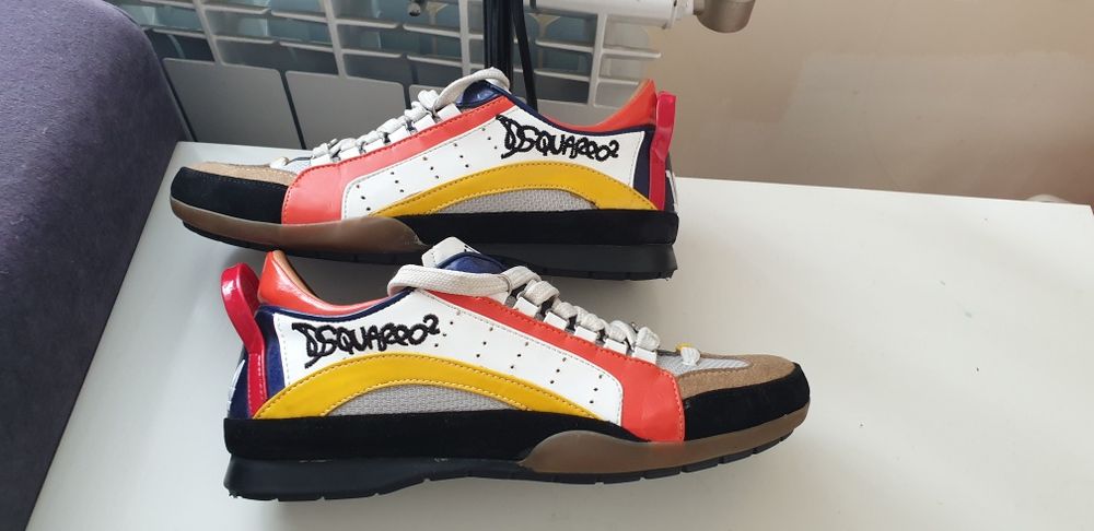 DSQUARED2 Leather Made in Italy Womens Size 37/24см ОРИГИНАЛ!