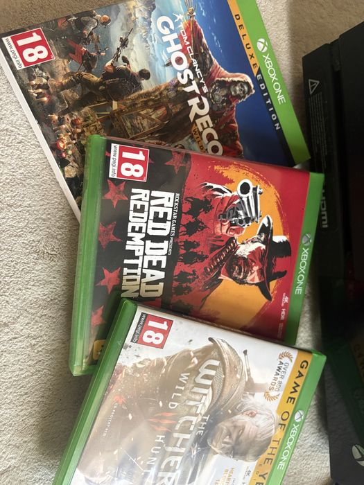 Xbox one kinect + 3 jocuri