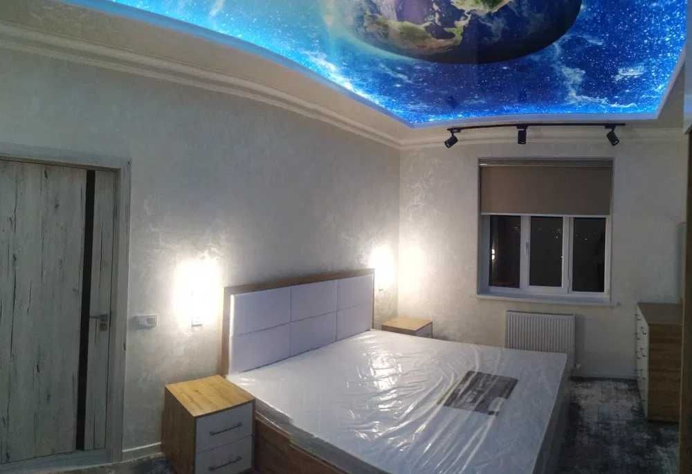 Двухспальный кроват 200Х220 с ортопедический матрасом yotoqxona krovat