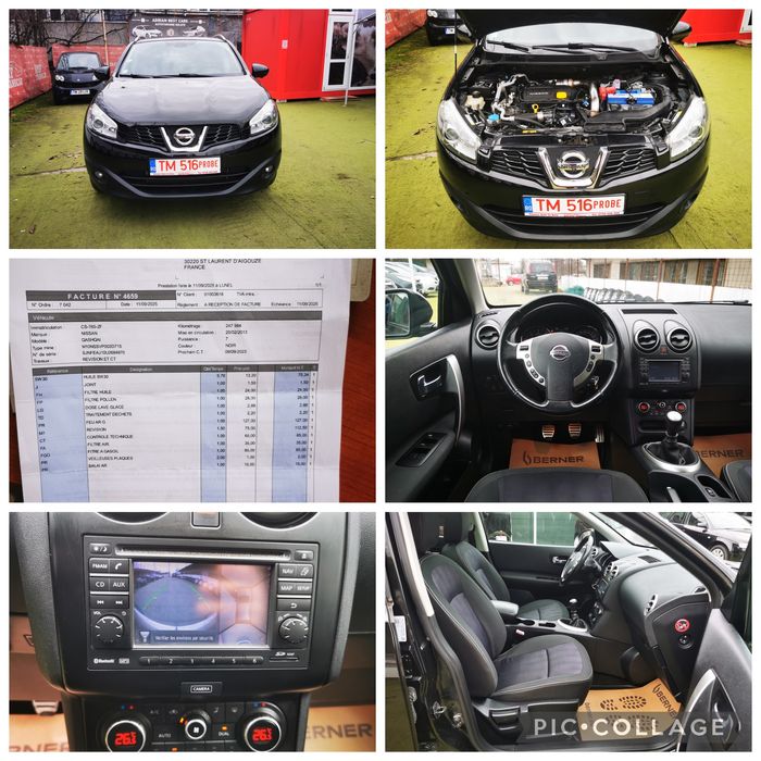 Nissan Qashqai 1,6 Dci/An 2013/Navigatie/Klimatronic/Camera 360/Euro 5