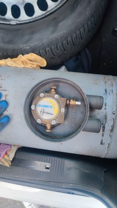 Газова бутилка Lovato и изпарител Mimgas за кола