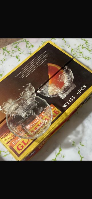 Хрустальный набор  1000 тг каждый