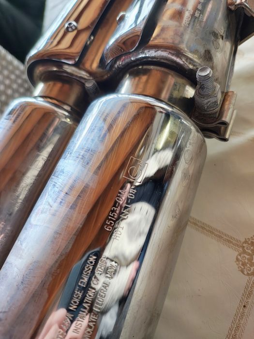 Evacuare dubla Harley Davidson