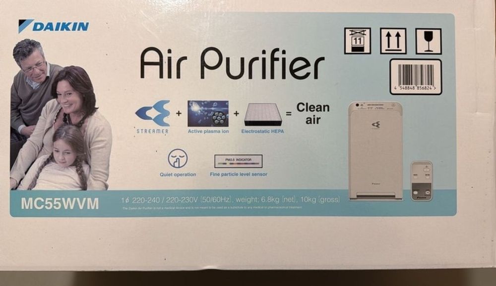 3 броя пречистватели за въздух на Daikin MC55W