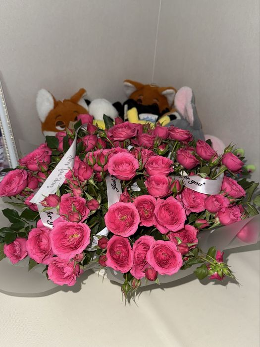 Цветы кустовые Шымкент