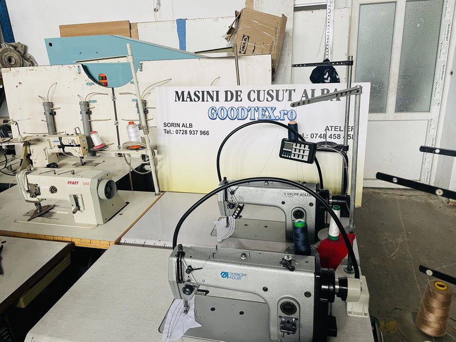 Masina de cusut liniar automata cu taiere ata Durkopp