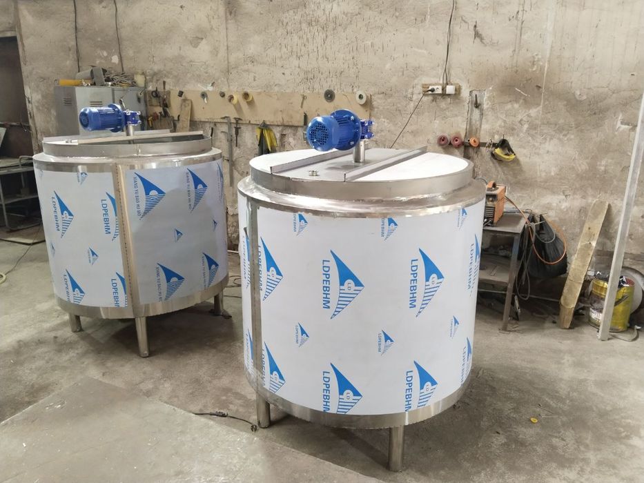 Ёмкость нержавейка. Сут пиширадиган.