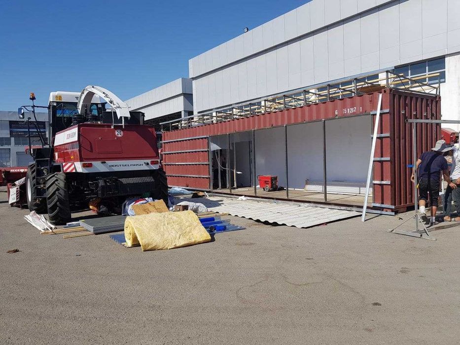 Ангар Навес Металконструкция