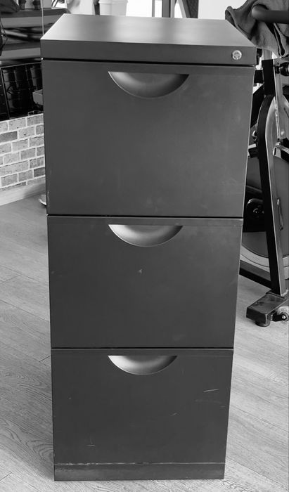 Brand: Ikea IKEA Erik file cabinet black 503,410.06 size 16 1/8x41