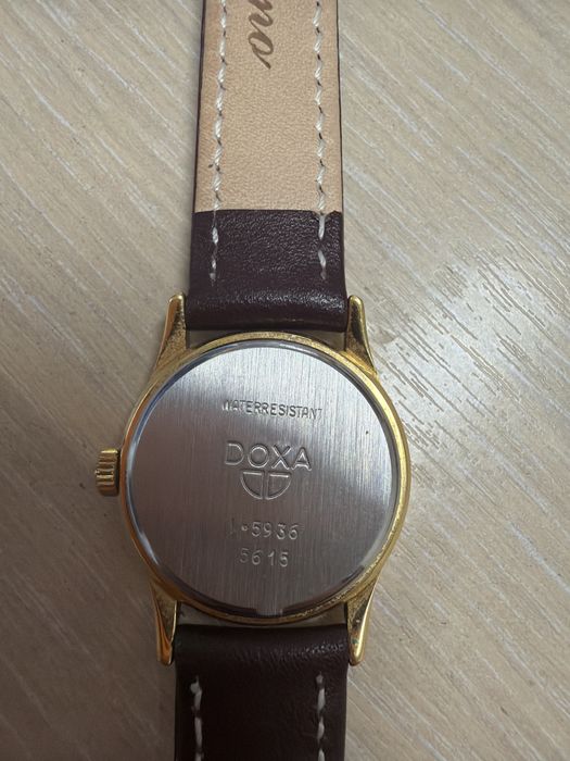 Ceas Doxa impecabil revizie facuta placat 14K
