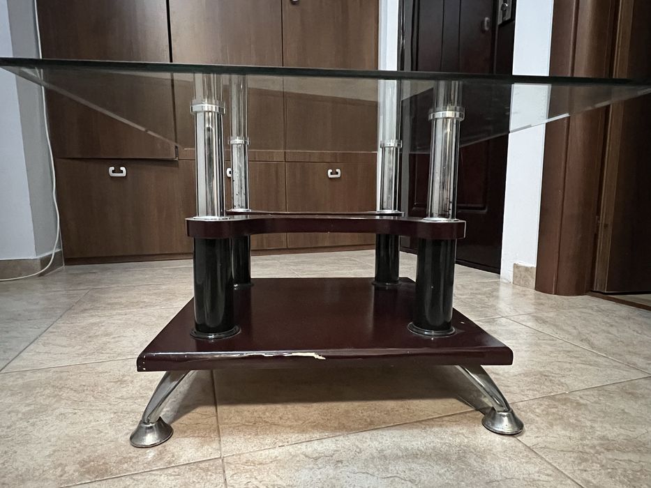 Masuta de cafea de sticla