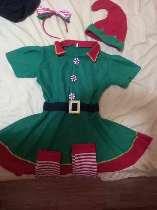 Costum de spiridus fata, marimea 150 cm!