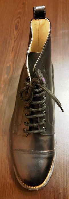 Уникални суперздрави английски дамски боти от естествена кожа