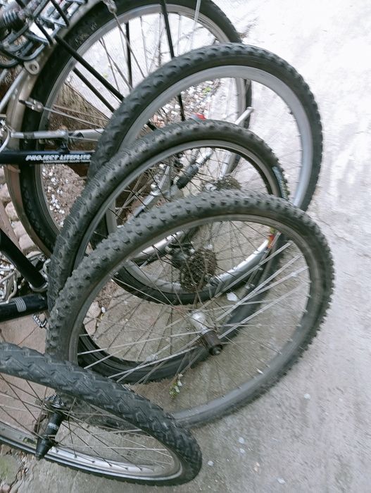 Roți față mtb 26 Roată 28 dinam și disc cauciucuri R spate 28 Pedalier