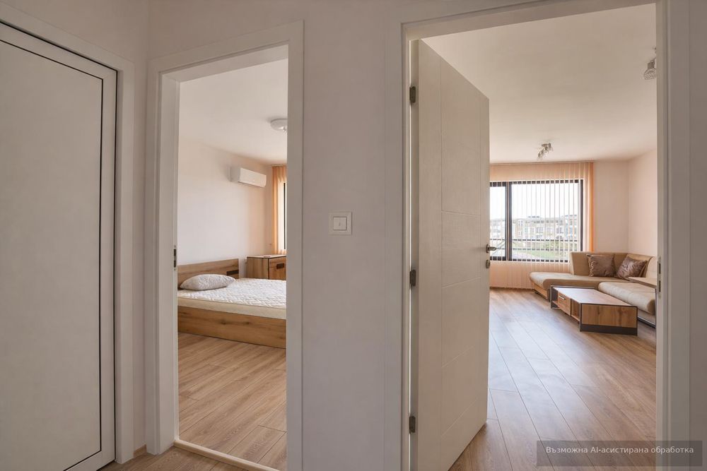 С паркомясто! Двустаен апартамент под наем в жк. Остромила