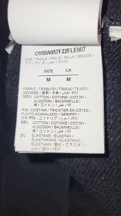 Bluza off white neagra