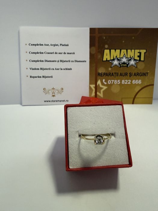 Inel cu piatra (vl) star amanet