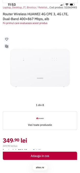 Router huawei 4g Nou