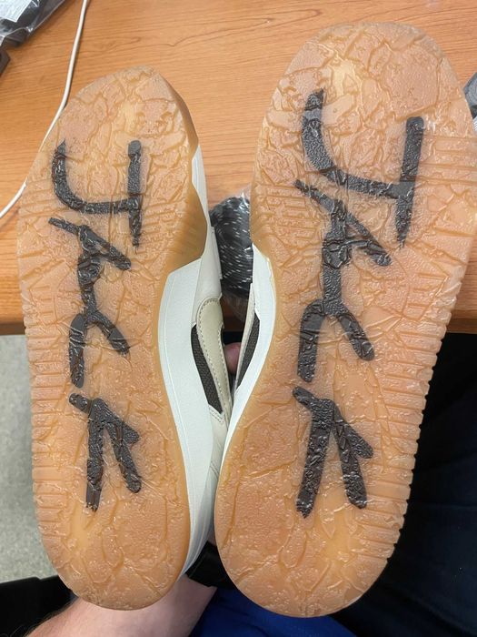 Adidasi Nike Travis Scott Jordan Jumpman Sail, noi, nepurtati, 41