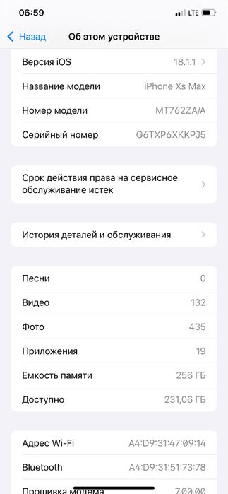 Продается iphone XS MAX в идеальном состоянии!