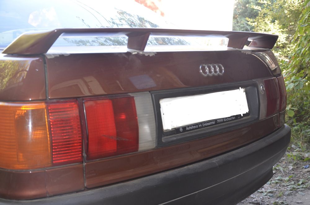 Спойлер MS Design AUDI 80 - 90  B4 - B3 Quattro Heckspoiler Original