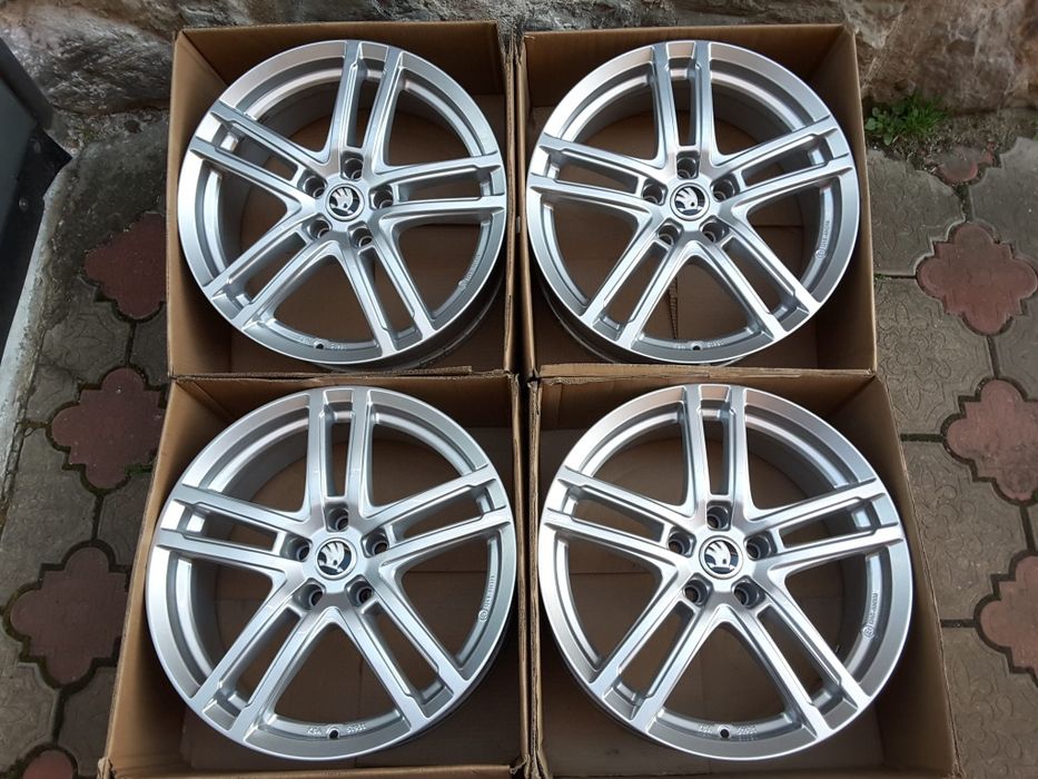 jante aliaj 18; 5x112;  Skoda Kodiaq,Karoq, Superb, Octavia Scout
