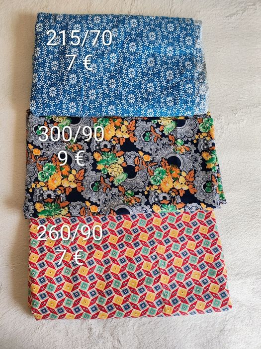 Платове с различни размери