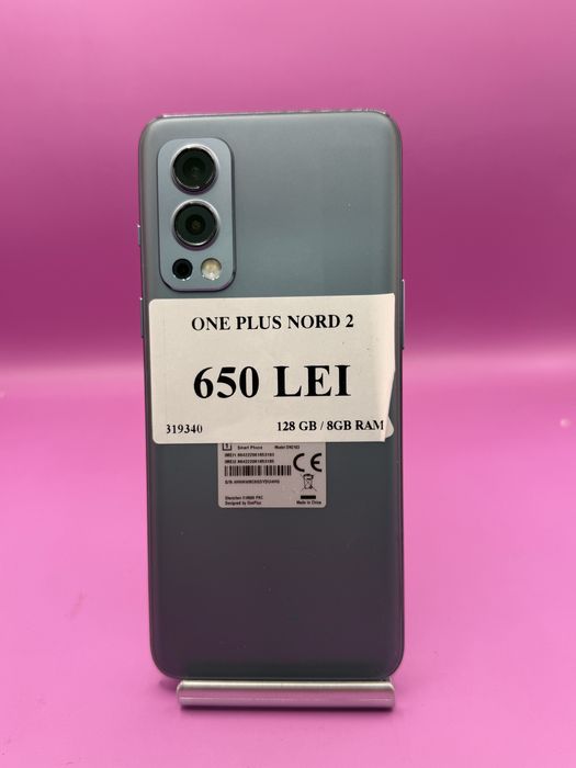 One plus nord 2 128 GB 8GB ram •Matei Amanet Margeanului•3193