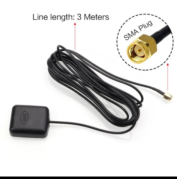 Gps антена antena навигация автомобил dvr модул sma