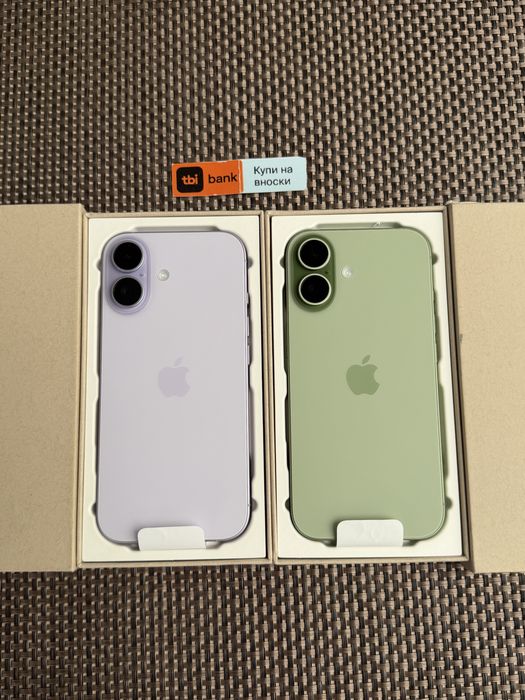 НОВ! *ЛИЗИНГ* iPhone 17 256Gb Lavender / Sage / White ГАРАНЦИЯ