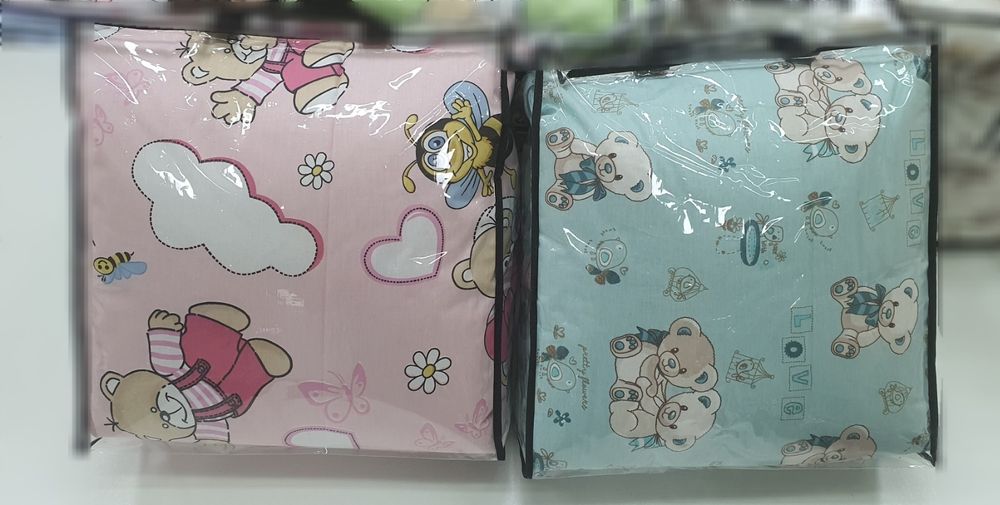 Спален комплект\спално бельо за кошара 100%памук