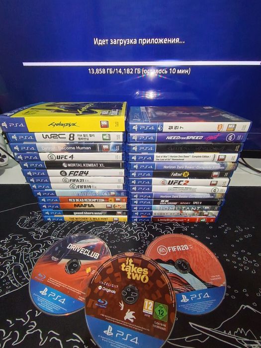 Продам диски на PlayStation 4 и 5