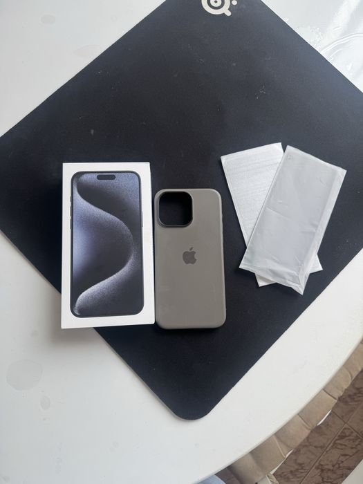 Iphone 15 Pro Max Midnight Blue 256 gb В перфектно състояние